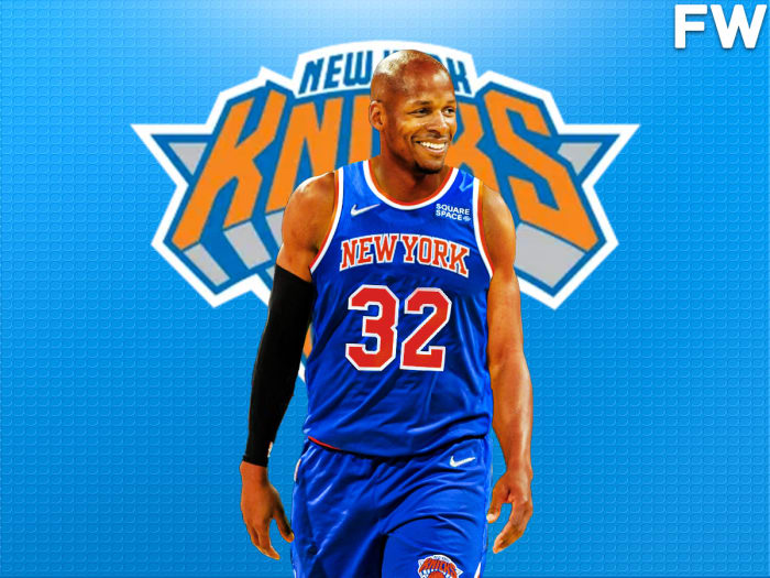 NBA Fan Suggests The Knicks Should Sign Ray Allen To Prevent Curry From Breaking His Record: "Knicks Need To Throw Ray Allen A 10-Day And Give Him The Green Light."