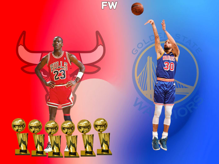 Les Chicago Bulls tirent sur Stephen Curry en soulignant le pourcentage de championnat de Michael Jordan