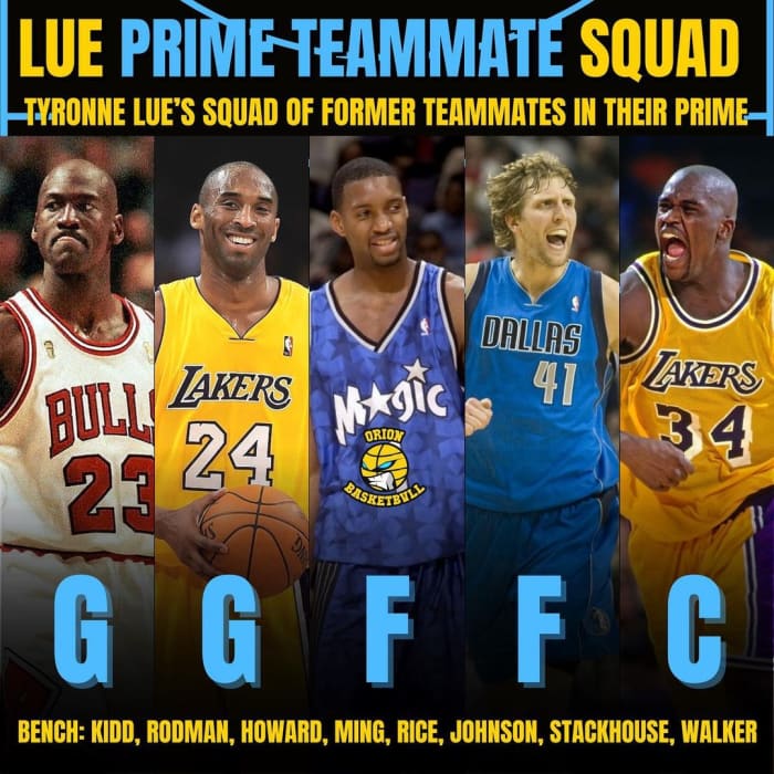 Tyronn Lue était coéquipier avec Michael Jordan, Kobe Bryant, Shaquille O'Neal, Dirk Nowitzki et Tracy McGrady