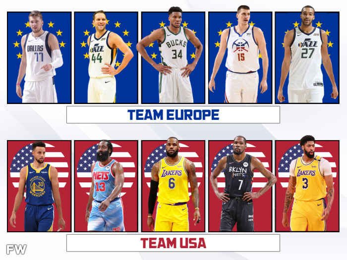 Team Europe vs. Team USA Who Would Win A 7Game Series? Fadeaway World