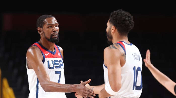 Jayson Tatum Explains Why Kevin Durant Got Mad At Him During A Team USA ...