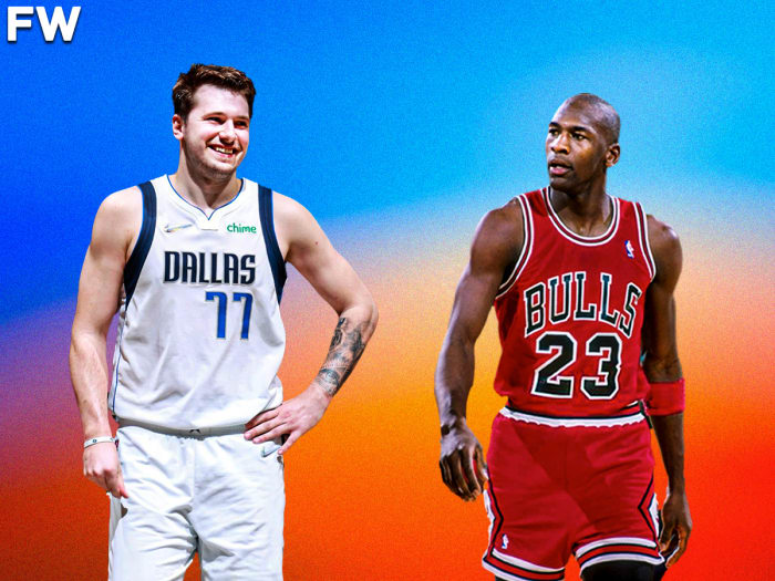 Luka Doncic on meeting Michael Jordan for the first time: "I was very nervous.  I didn't know what to say..."