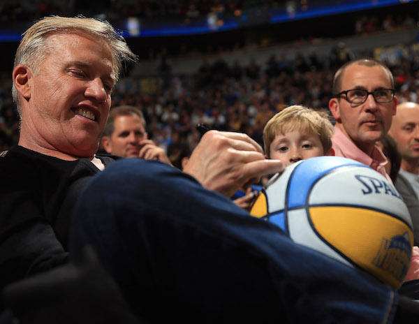 at Pepsi Center on December 26, 2012 in Denver, Colorado. The Nuggets defeated the Lakers 126-114. NOTE TO USER: User expressly acknowledges and agrees that, by downloading and or using this photograph, User is consenting to the terms and conditions of the Getty Images License Agreement.