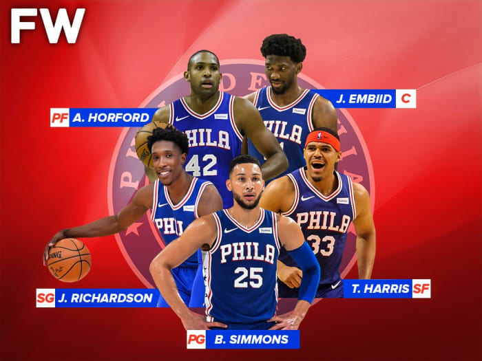 The 201920 Starting Lineup For The Philadelphia 76ers Fadeaway World