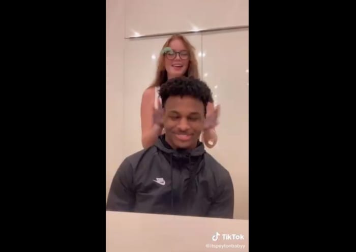 Bronny James Goes Viral After Appearing In Video With Suspected Girlfriend Fadeaway World