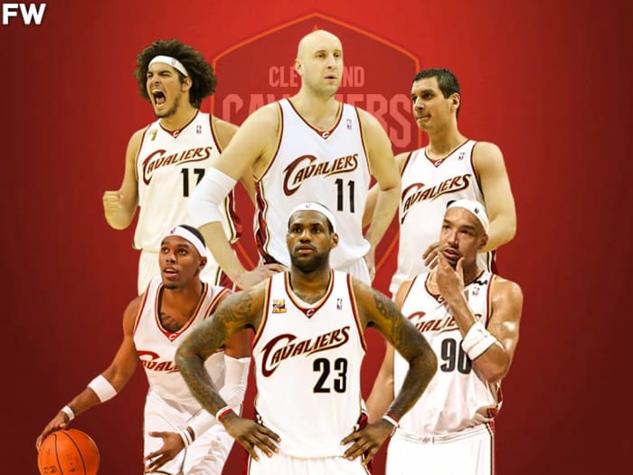 22-Year-Old LeBron James Led This Cleveland Cavaliers Squad To The NBA ...