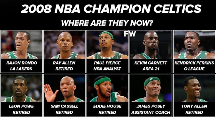 2008 NBA Champion Boston Celtics: Where Are They Now? - Fadeaway World