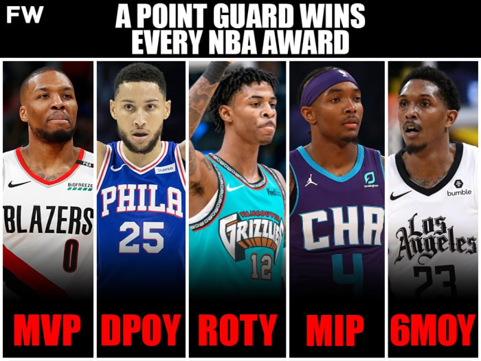 Point Guards Could Win Every Award For The First Time In