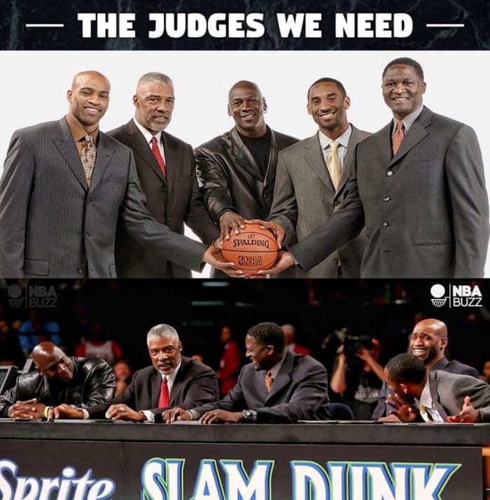 The Judges We Need For The Slam Dunk Contest Fadeaway World