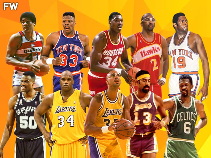 Ranking The Top 25 Greatest Centers Of All Time Fadeaway World
