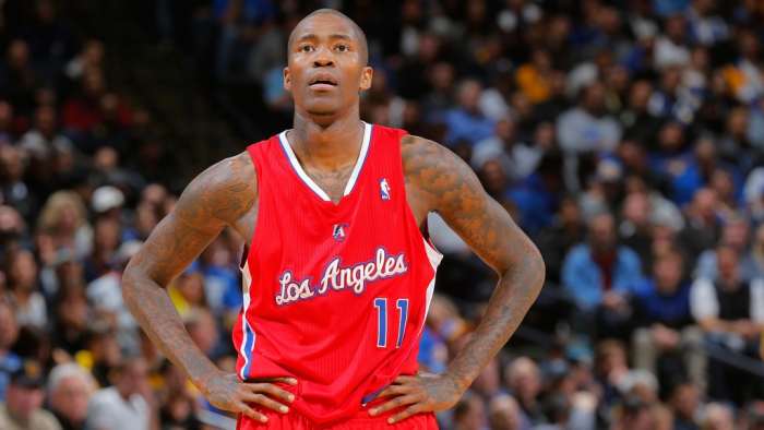 Jamal Crawford #11 of the Los Angeles Clippers during a game against the Golden State Warriors on January 30, 2014 at Oracle Arena in Oakland, California.