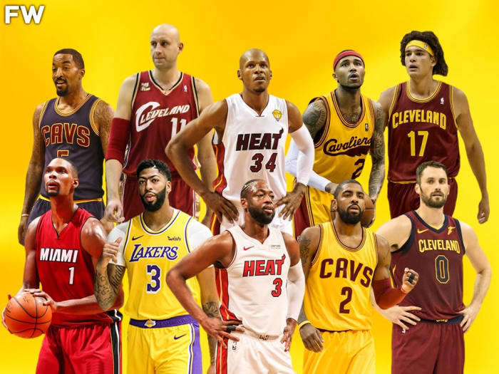Ranking The 10 Greatest Teammates That LeBron James Has Ever Had In His