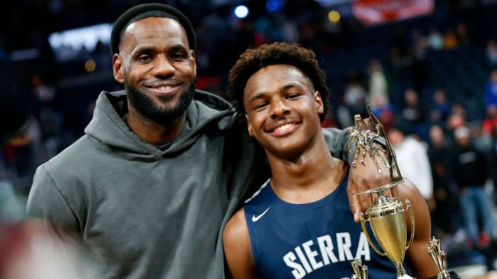 bronny james basketball shoes