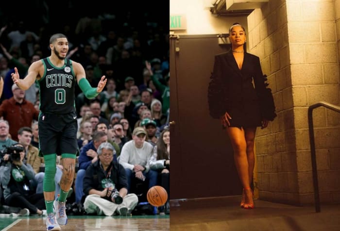 Jayson Tatum Linked Up With Singer Ella Mai After Leaving His Baby Mama