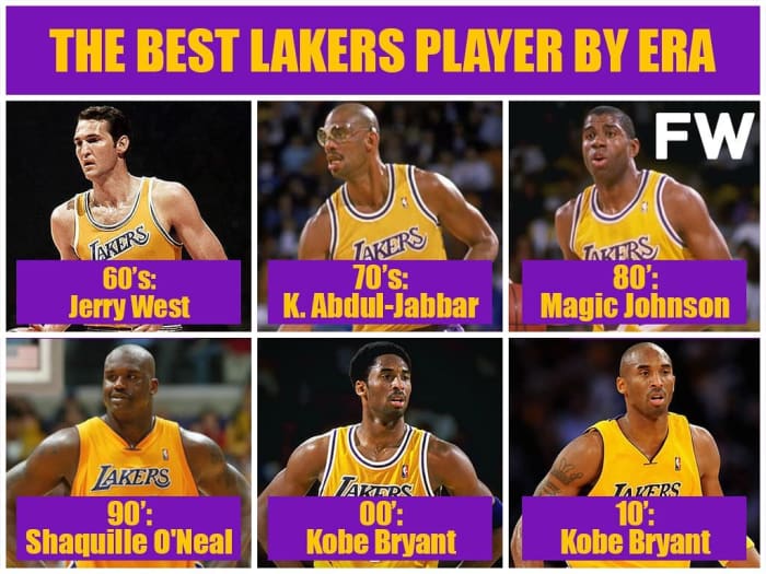 Ranking The Best Lakers Players By Era - Fadeaway World