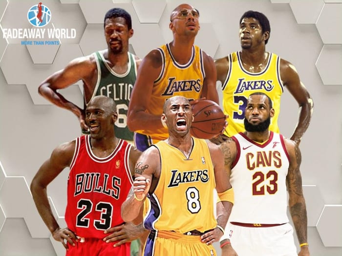 Ranking The Best NBA Player From Each Decade - Fadeaway World