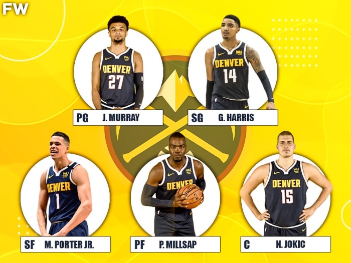 The 202021 Projected Starting Lineup For The Denver Nuggets Fadeaway