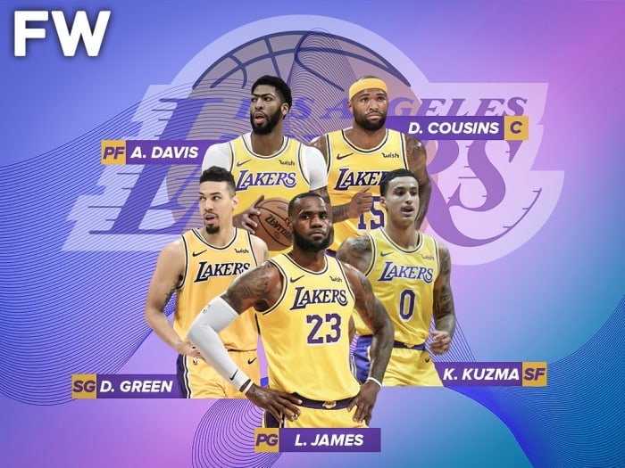 The 2019-20 Projected Starting Lineup For The Los Angeles Lakers ...