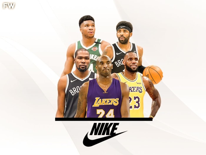 every basketball players shoes