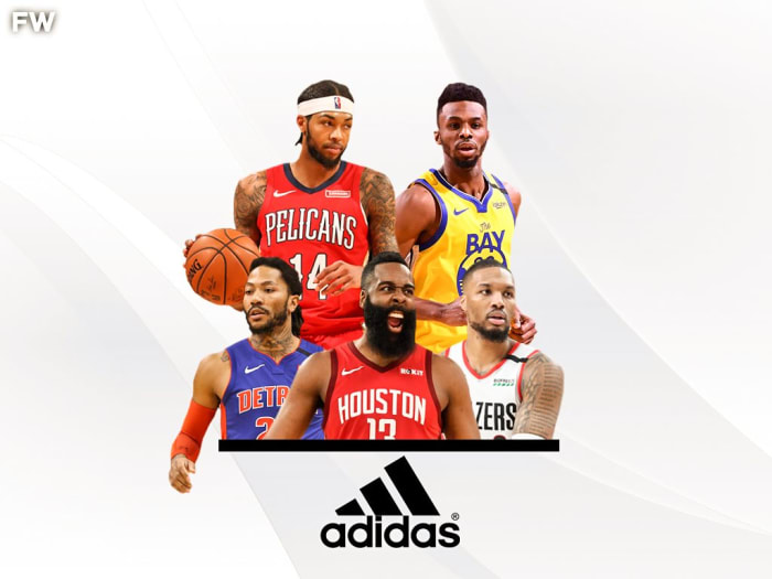 every basketball players shoes