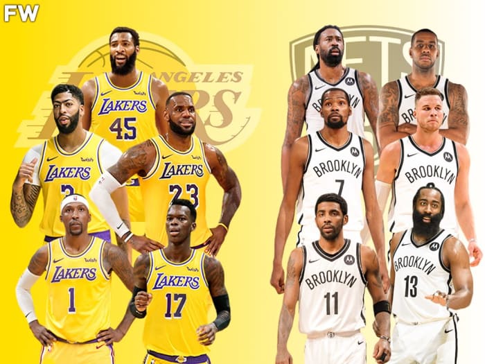 The Full Comparison: Los Angeles Lakers vs. Brooklyn Nets Superteam ...