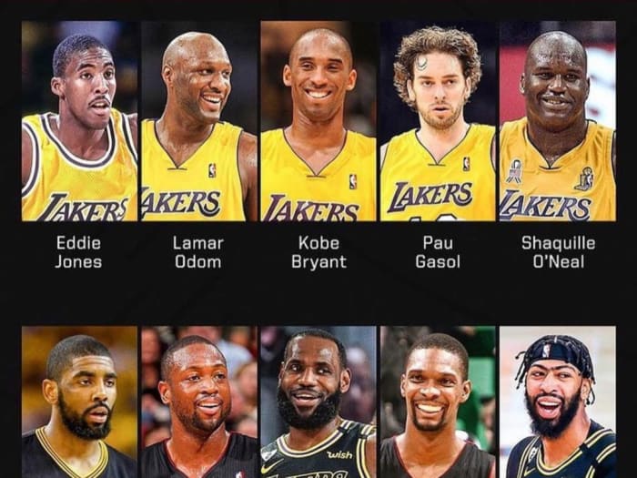 Shaquille O'Neal Picks All-Kobe Team Over All-LeBron Team: 