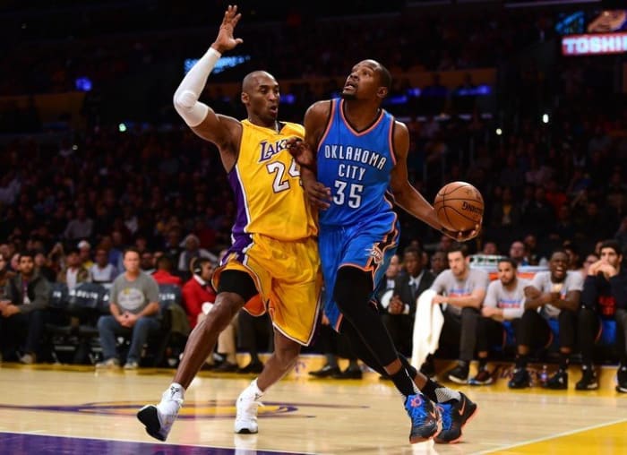 Kobe Bryant Explains Why Kevin Durant Was The Hardest Player To Guard ...