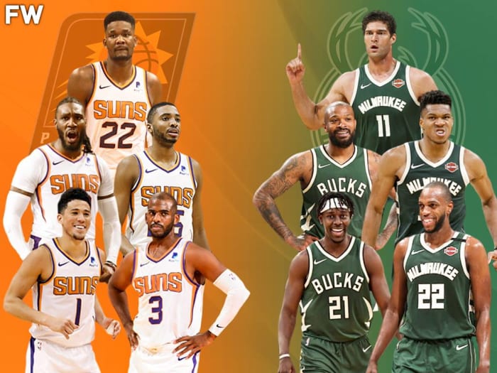 The Full 2021 Nba Finals Comparison Phoenix Suns Vs Milwaukee Bucks Fadeaway World 9199