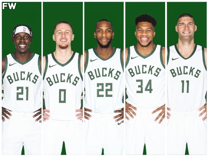 The Milwaukee Bucks Potential Starting Lineup Giannis Must Beat The