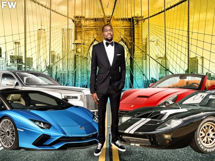 Kevin Durant's 4 Million Car Collection Lamborghini Aventador Is One