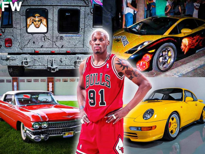 Dennis Rodman Has A Unique Car Collection From Classic Autos To