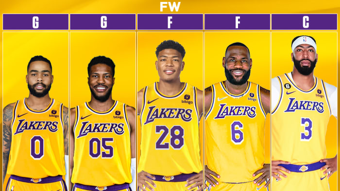 The Lakers New Potential Starting Lineup Looks Stacked Fadeaway World 1331