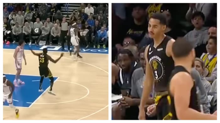 Draymond Green Gets Angry And Stops Playing After Jordan Poole Doesn't ...