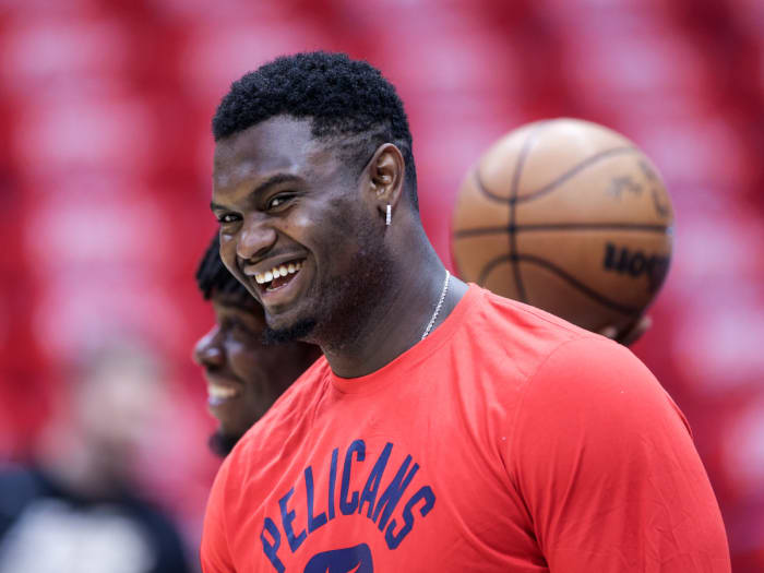 Zion Williamson playing for the New Orleans Pelicans: "I do want to be here.  That's no secret."