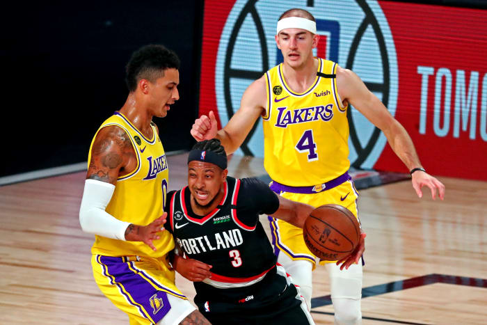 Kyle Kuzma and Alex Caruso are still angry that the 2020 Lakers never got a championship parade