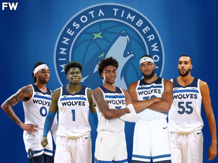 The Minnesota Timberwolves Starting 5 Has A Long Wingspan D’Angelo