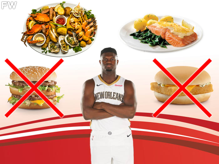 Personal Chef Reveals Zion Williamson’s Favorite Food: "Zion Loves Seafood. He Loves Salmon So Whatever Chance I Can Get To Give Him Seafood, Seared Fish. Nothing Fried, Nothing Unhealthy."