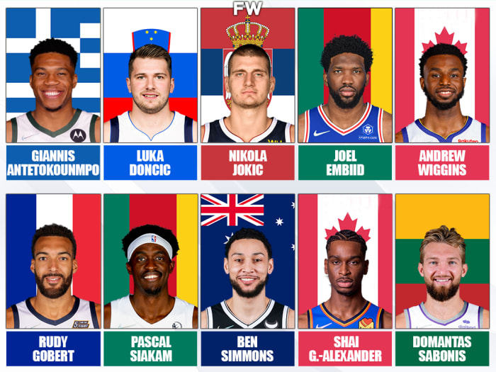 Top 10 Best International NBA Players For The 2022 23 Season Fadeaway 