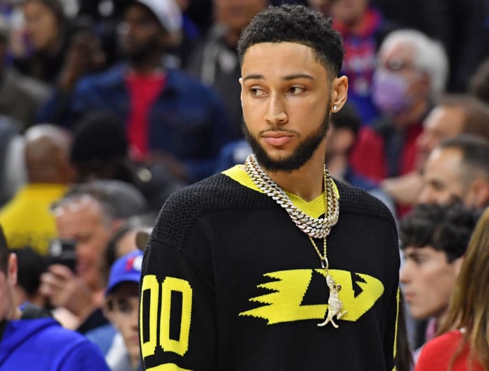 Ben Simmons Responds To Report That He Left The Nets Group Chat During The Playoffs: 