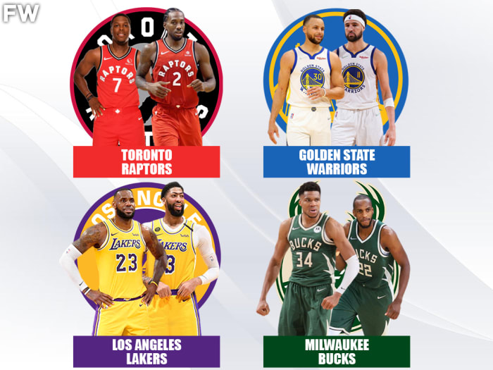 NBA Fans Pick One Team That's Gotta Go From The 2019 Raptors, 2020 Lakers, 2021 Bucks, And 2022 Warriors: 
