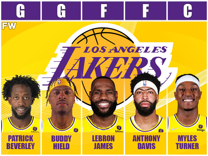 The Best Starting Lineup The Los Angeles Lakers Can Create For The 2022 ...