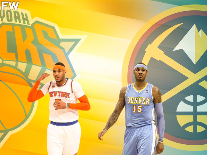 NBA Fans Debate If Carmelo Anthony Will Get His Jersey Retired By The Knicks Or The Nuggets: 