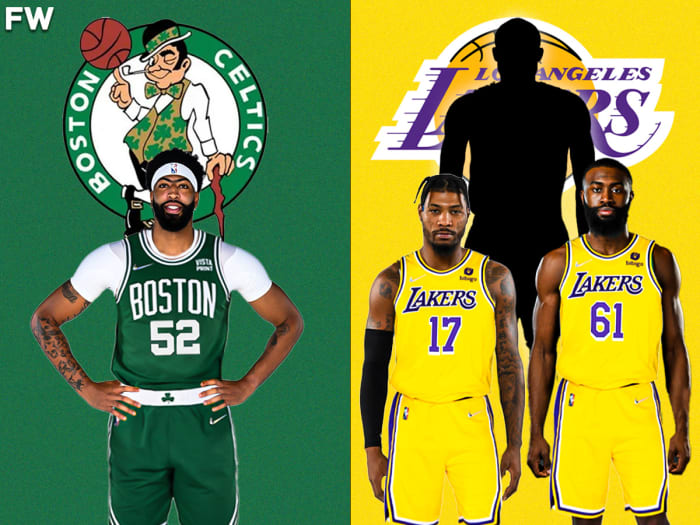 Lakers and Celtics hot trade idea: Anthony Davis joins Jason Tatum and Lakersland dynamic duo of Jalen Brown and Marcus Smart