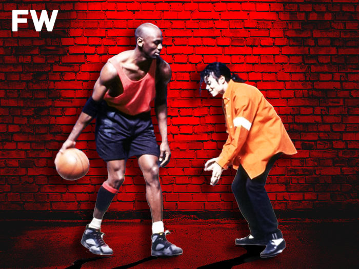 Rare Clip Of Michael Jordan And Michael Jackson Playing 1-On-1 On The ...