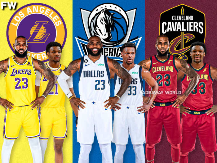 Several NBA Teams Are Considering Drafting Bronny James In The First Round To Lure LeBron James In Free Agency
