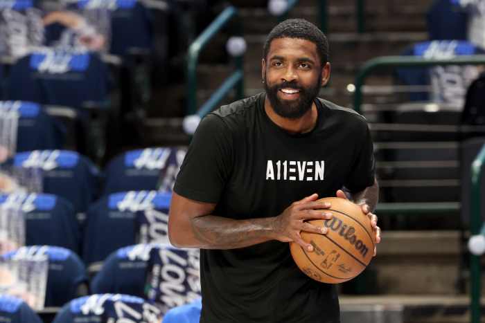 Kyrie Irving Signs His Dad, Drederick, To Historic Deal With His ANTA ...