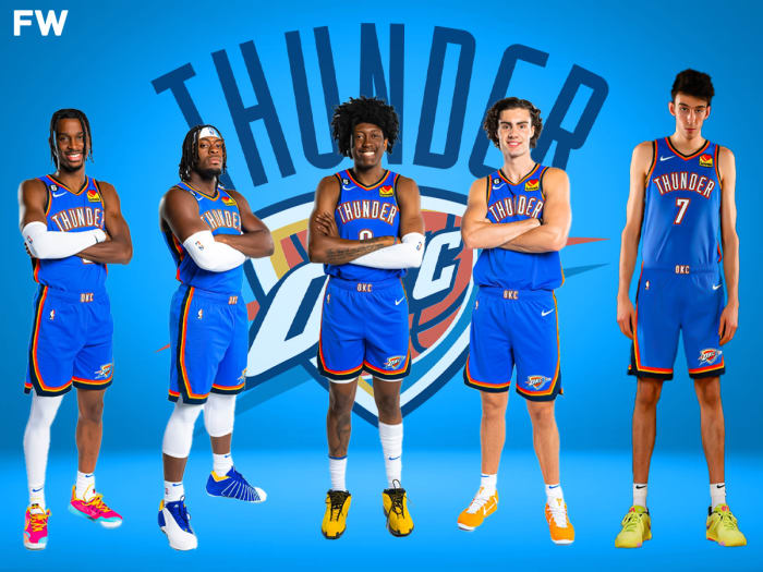 2023-24 Projected Starting Lineup For Oklahoma City Thunder - Fadeaway ...