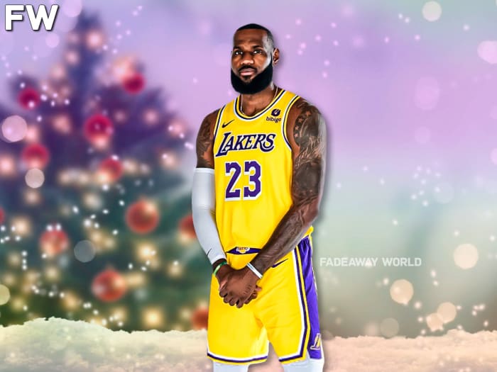 LeBron James Wants NBA To Bring Back Christmas Day Jerseys Fadeaway World