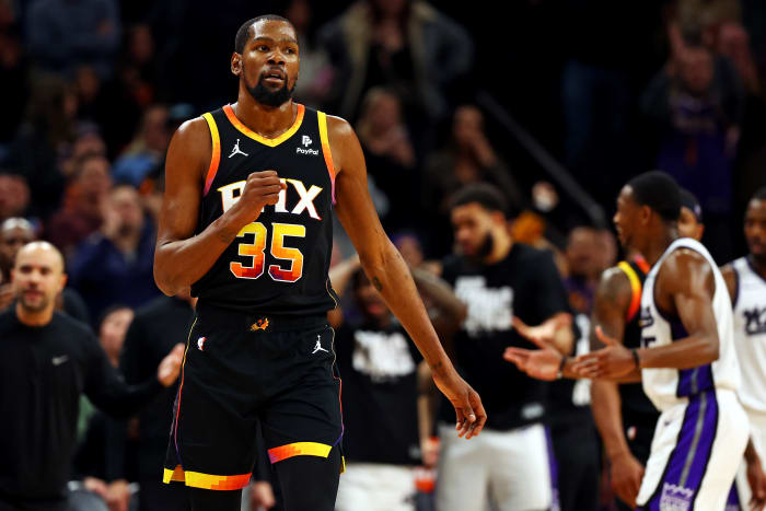 Kevin Durant Can't Believe The Suns Pulled Off A 32-8 Fourth Quarter 