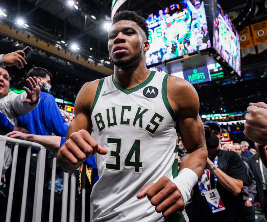 Video: Giannis Antetokounmpo Tears Up While Watching Clip Of Himself ...